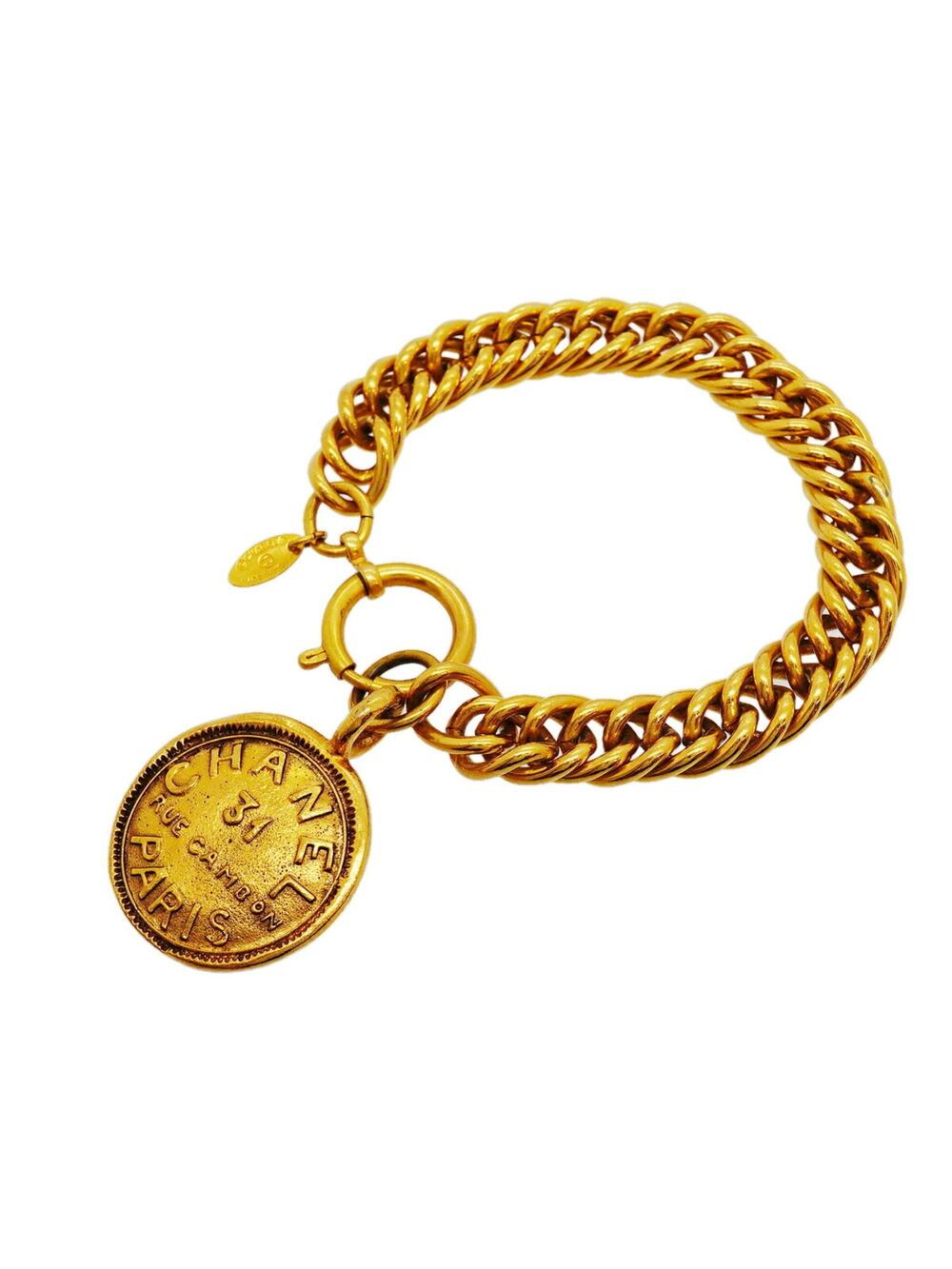 Chanel Cambon Circle Bracelet Gold #371597C80B